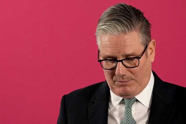 Prime Minister Sir Keir Starmer will face MPs in the House of Commons (Gareth Fuller/PA)