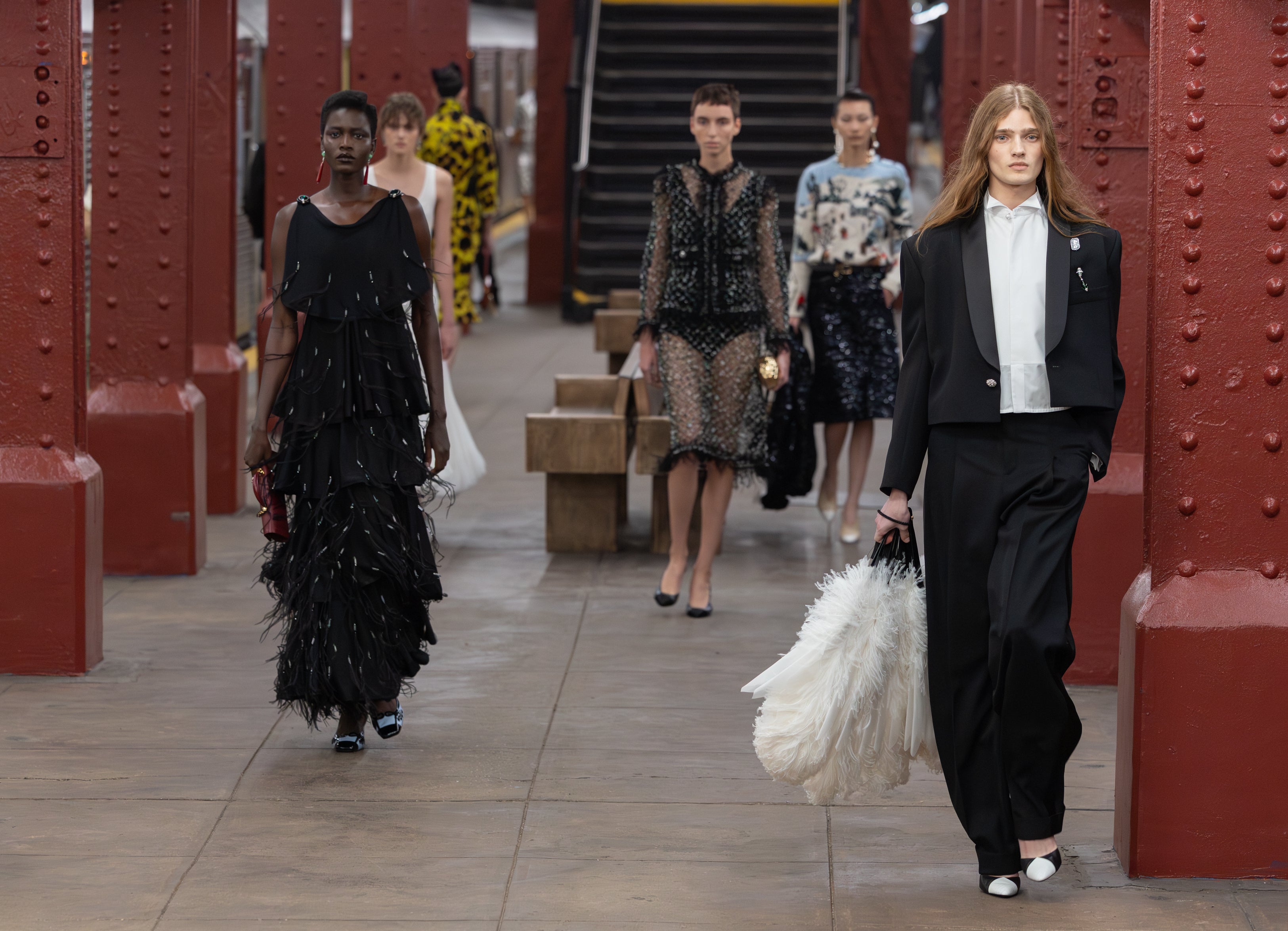 Chanel's new showman stages an ode to NYC with star-packed runway