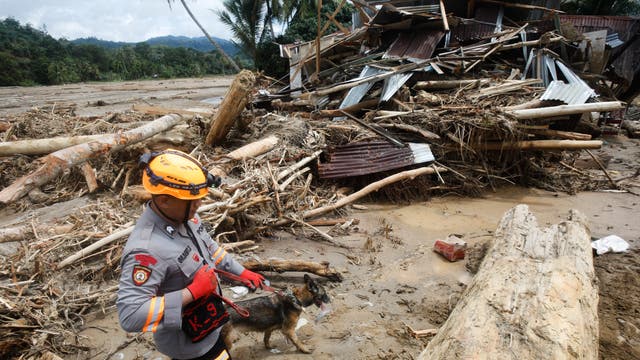 Indonesia Extreme Weather Asia Flooding