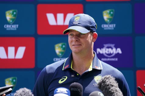 <p>Steve Smith confirmed that Australia would not be naming their team until the toss (Robbie Stephenson/PA)</p>