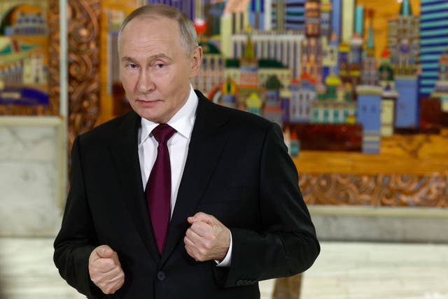 <p>Russian President Vladimir Putin</p>