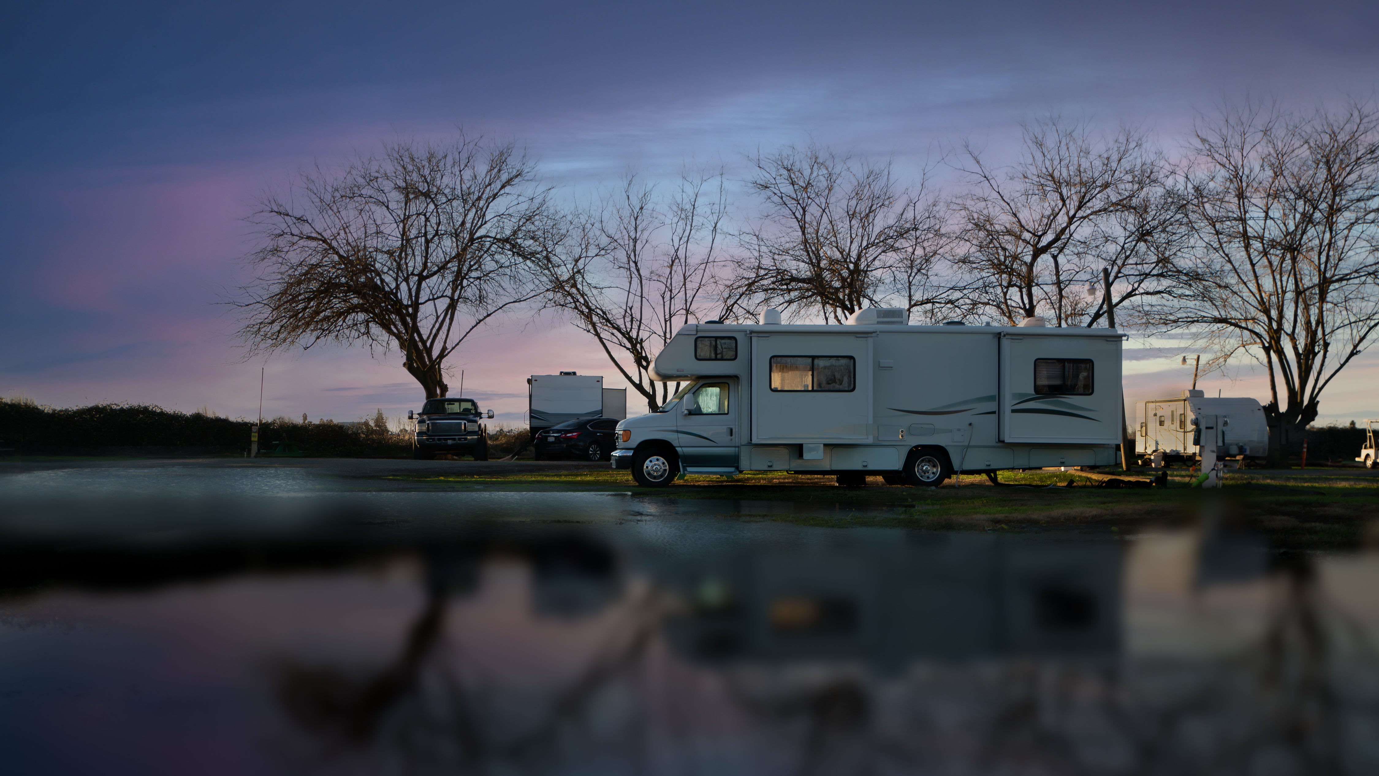 The number of Americans RVing this winter is up by 33 percent
