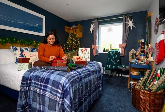 <p>Travelodge 'wrapping rooms' come furnished with free wrapping paper, tape and ribbon</p>