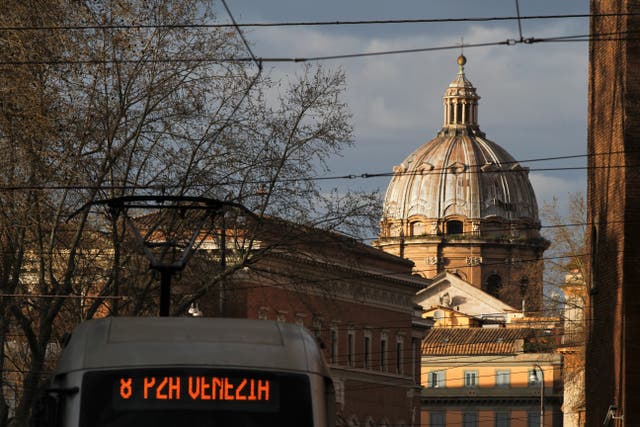 <p>Public transport in Rome is notoriously inefficient</p>