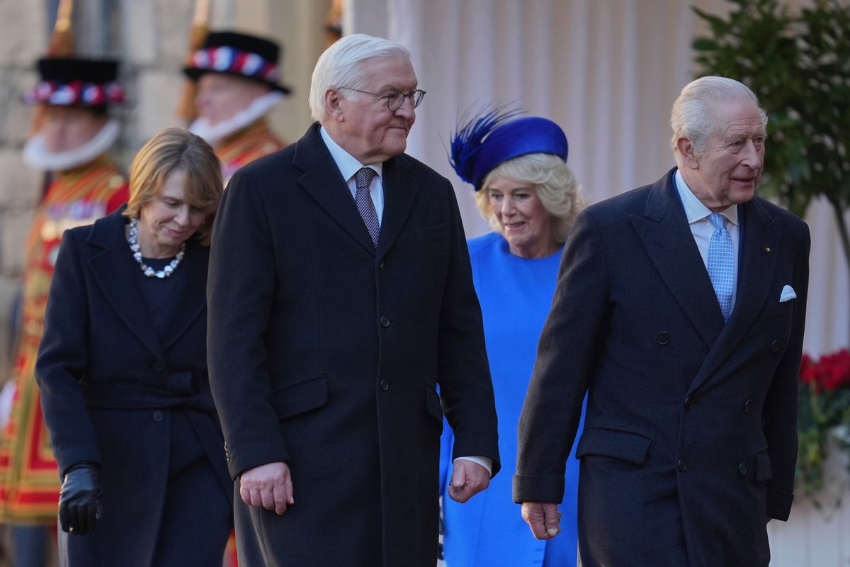 Image for Royals welcome German president for first state visit in 27 years