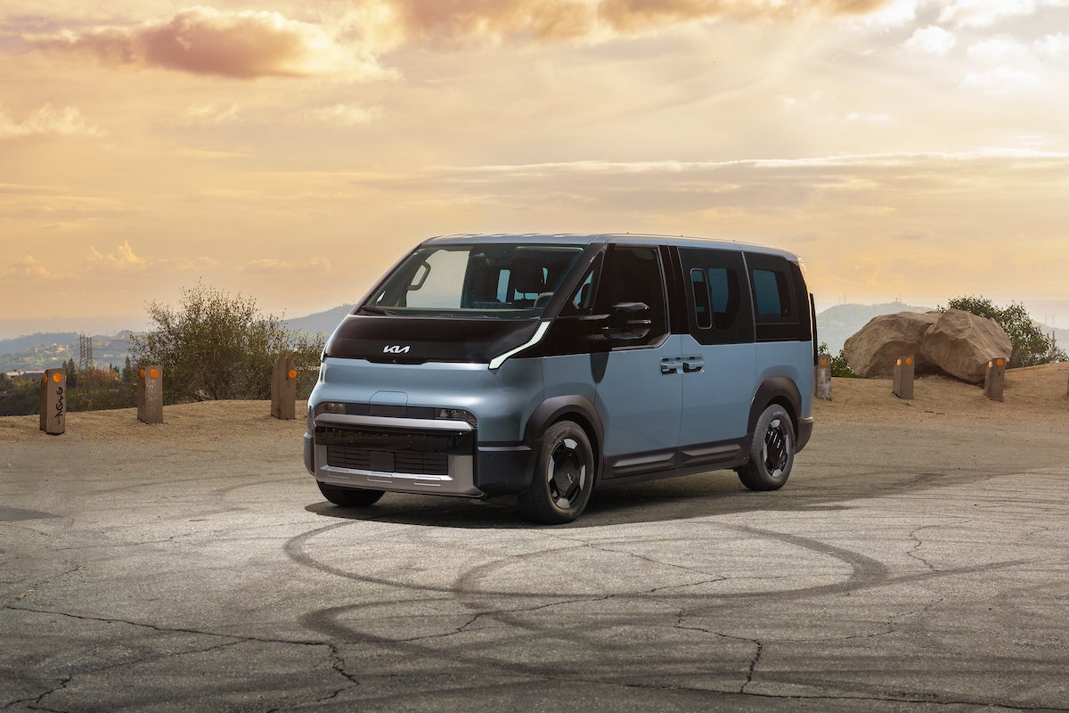 The Kia PV5 Passenger is as good looking as any Kia car