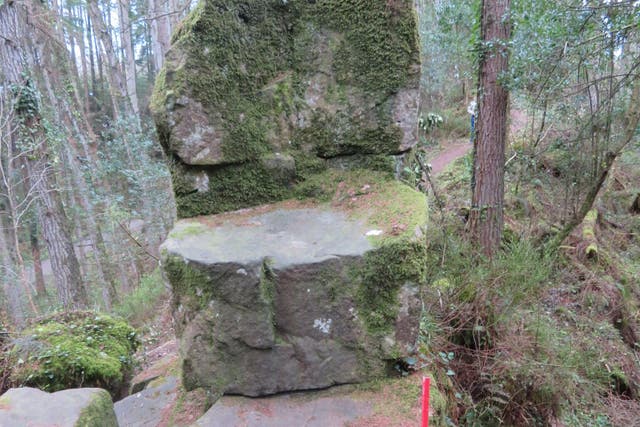 St Patrick’s chair in Co Tyrone is to be protected (Handout/PA)