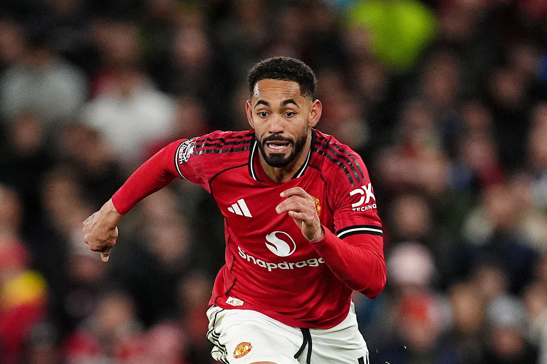 Matheus Cunha is set to return for Manchester United on Thursday (Martin Rickett/PA).