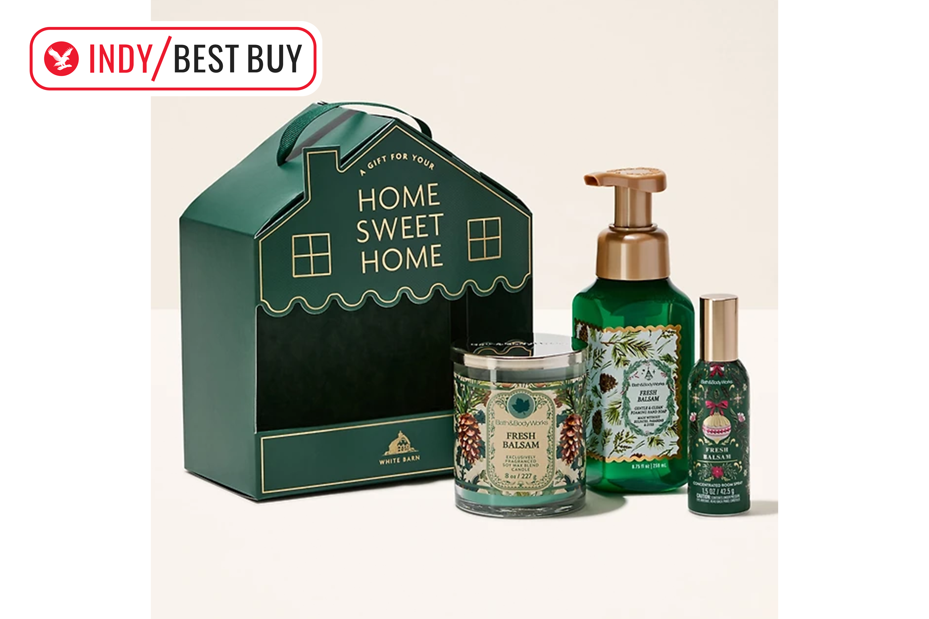 best white elephant gifts indybest review Bath and Body Works fresh balsam gift set