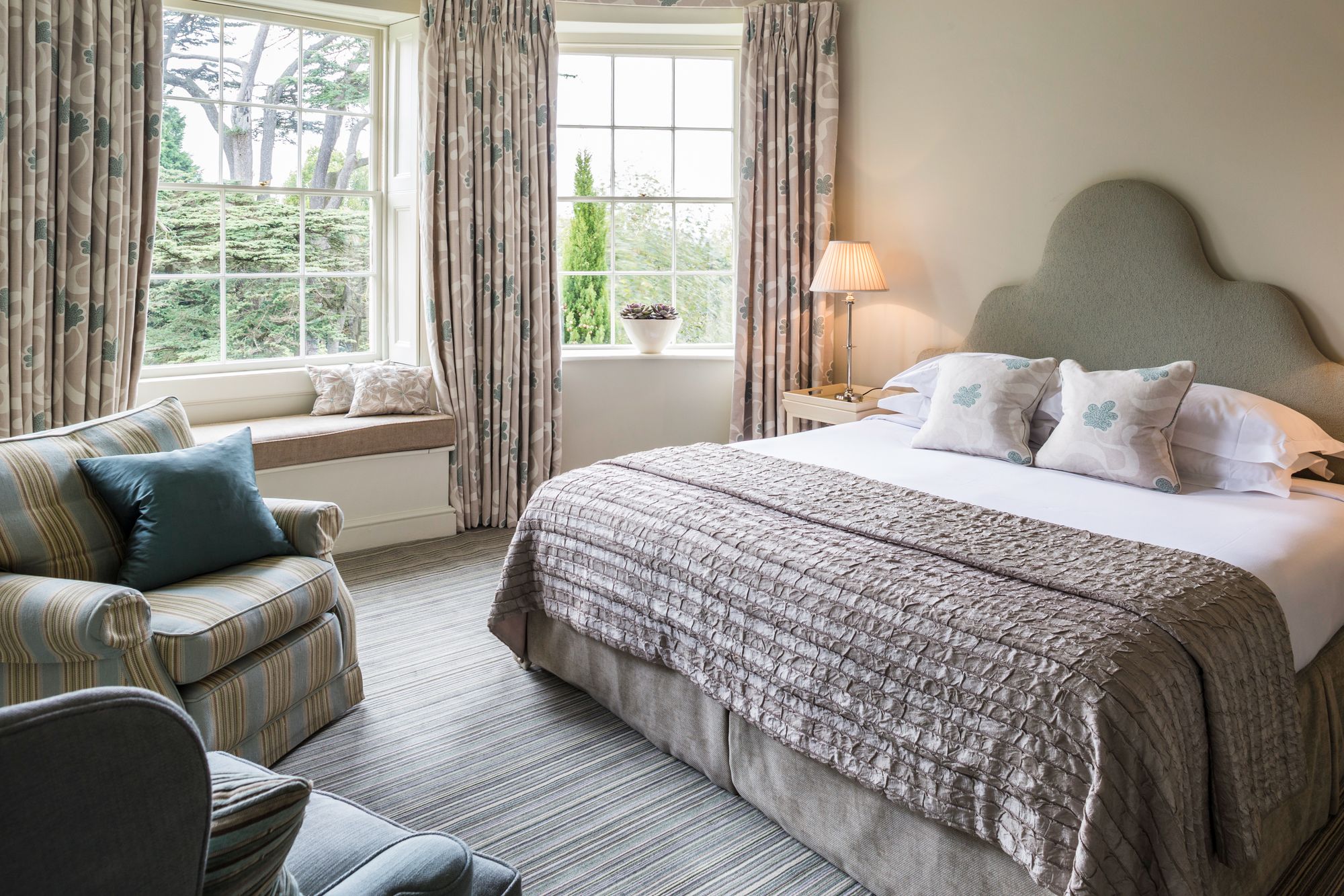 Natural light fills the rooms at The Bath Priory