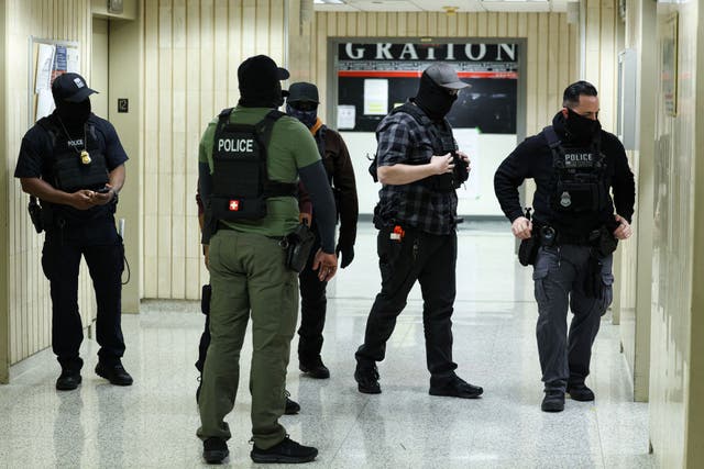 <p>Fei Zheng was separated from his 6-year-old son after their arrest during an ICE appointment in New York City November 26. Advocates close to the family say they are not able to locate the man’s son while DHS won’t disclose where he has been detained</p>