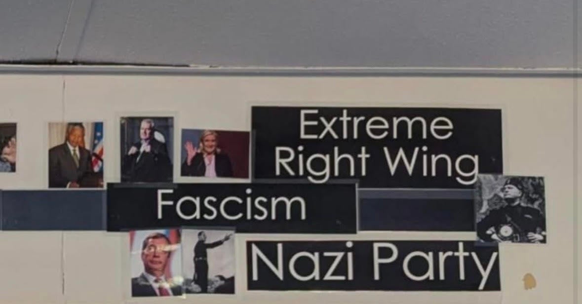 The spectrum included several politicians and dictators