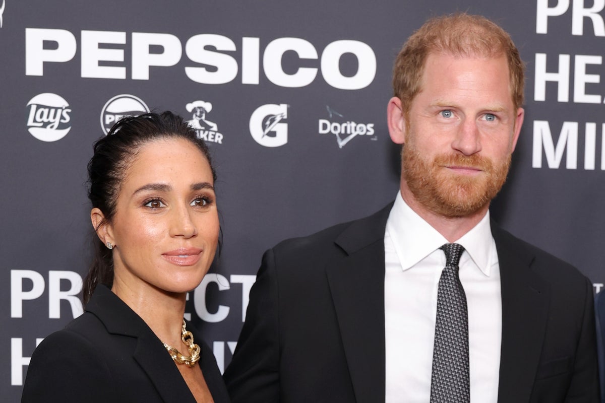 Prince Harry makes brief appearance in Meghan Markle’s Netflix holiday special to roast her cooking