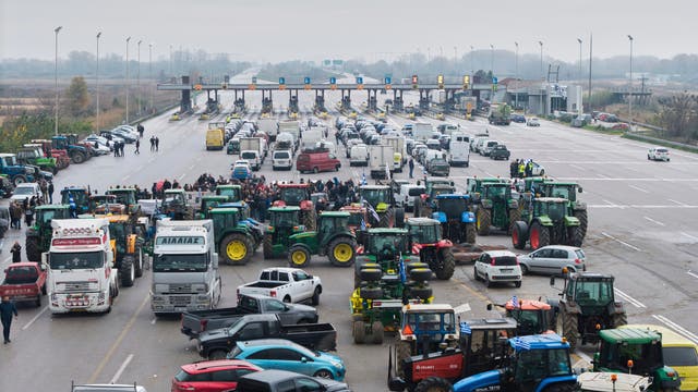 Greece Farmers Protests
