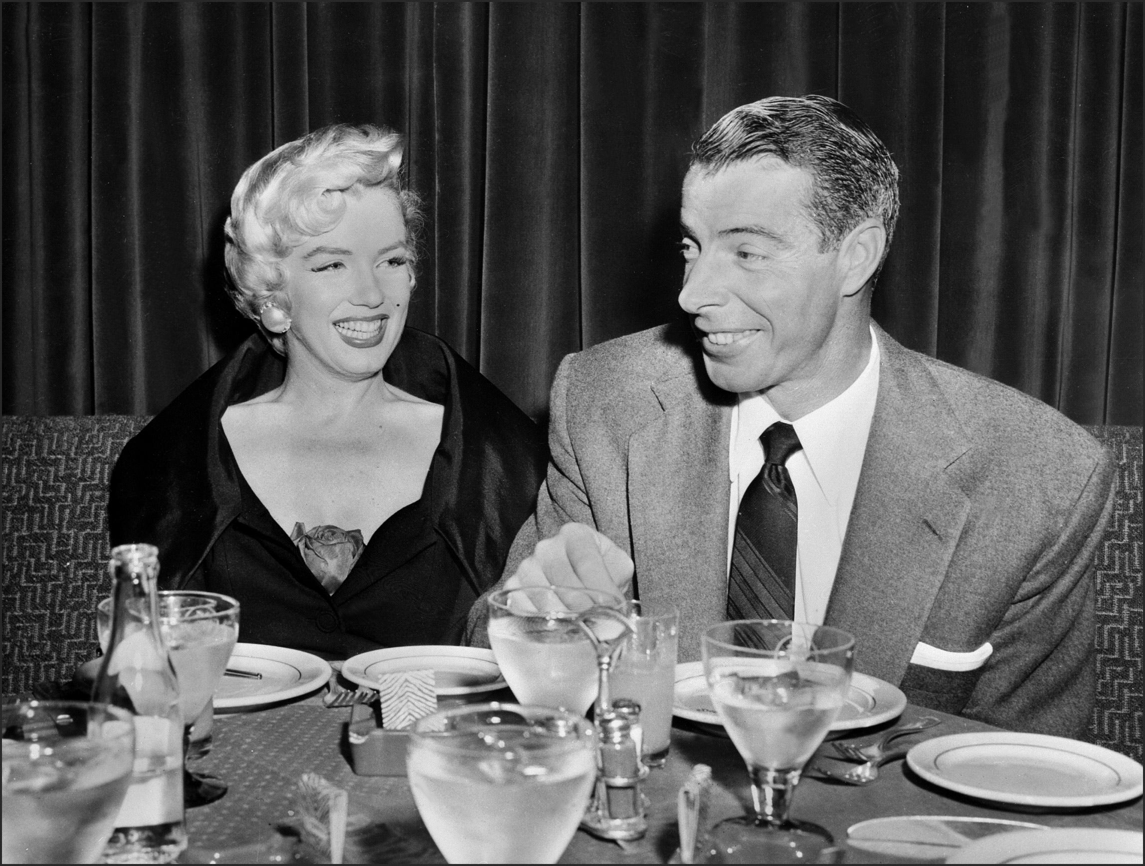 A tranche of negatives from the last photoshoot ever with Monroe, seen here in 1950 with New York Yankees legend and then-husband Joe DiMaggio, is set to be auctioned off Monday, unless the widow of the late lensman who took the snaps can put a stop to the planned sale.