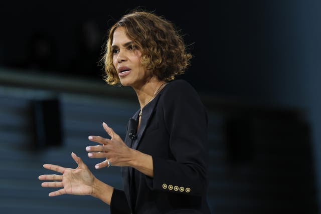 <p>Halle Berry slammed Governor Gavin Newsom over his menopause bill veto at the New York Times’ DealBook conference</p>