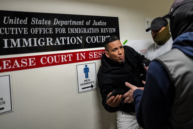 <p>The Trump administration has made it easier for ICE to swiftly arrest immigrants by ordering immigration court judges to dismiss their cases, making them easy targets for arrests. More than 100 immigration judges have been forced out since the president took office</p>