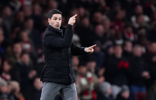 <p>Mikel Arteta could have one of his key players back soon (Bradley Collyer/PA)</p>