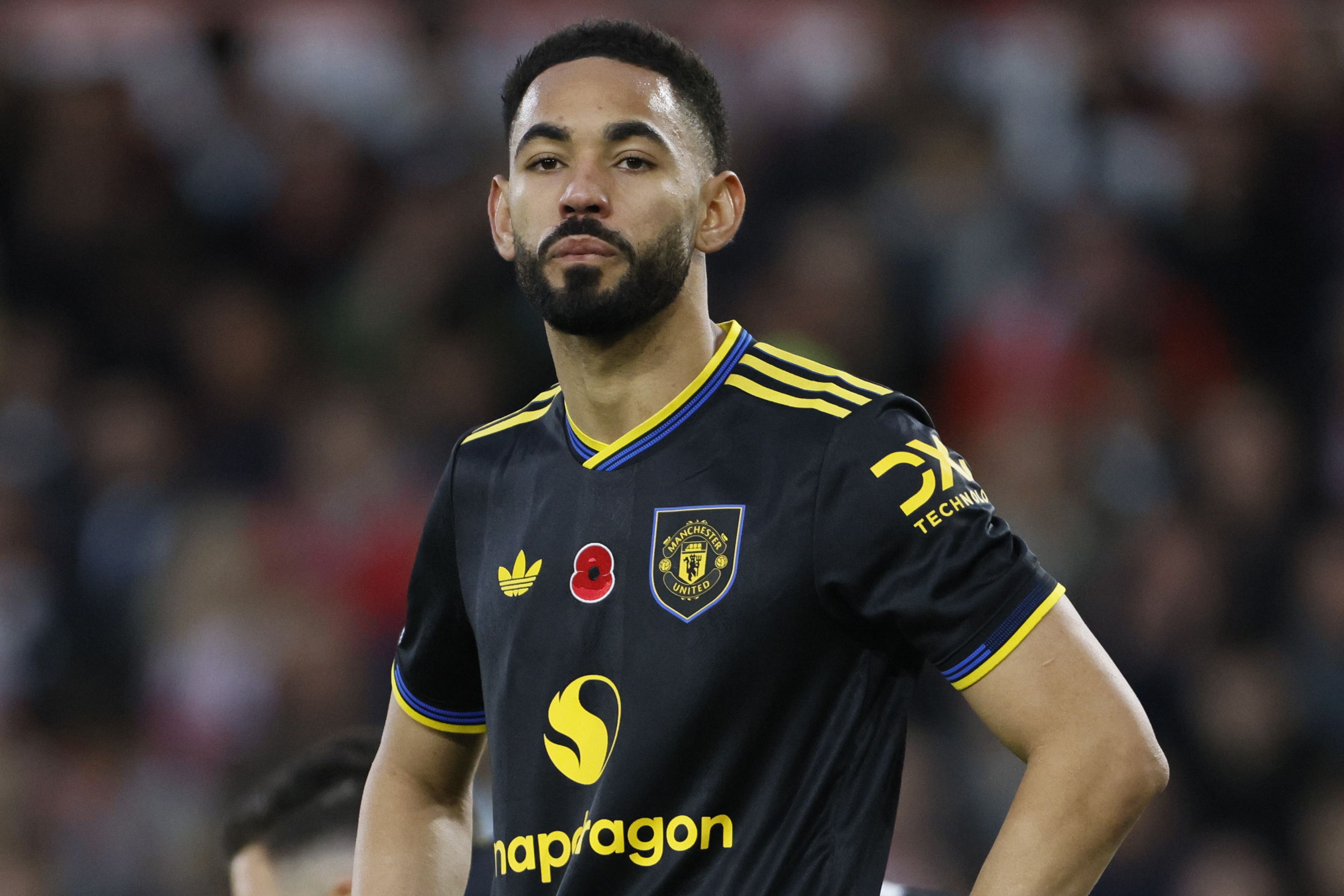 Matheus Cunha is coping well with a different type of pressure at Manchester United (Richard Sellers/PA)