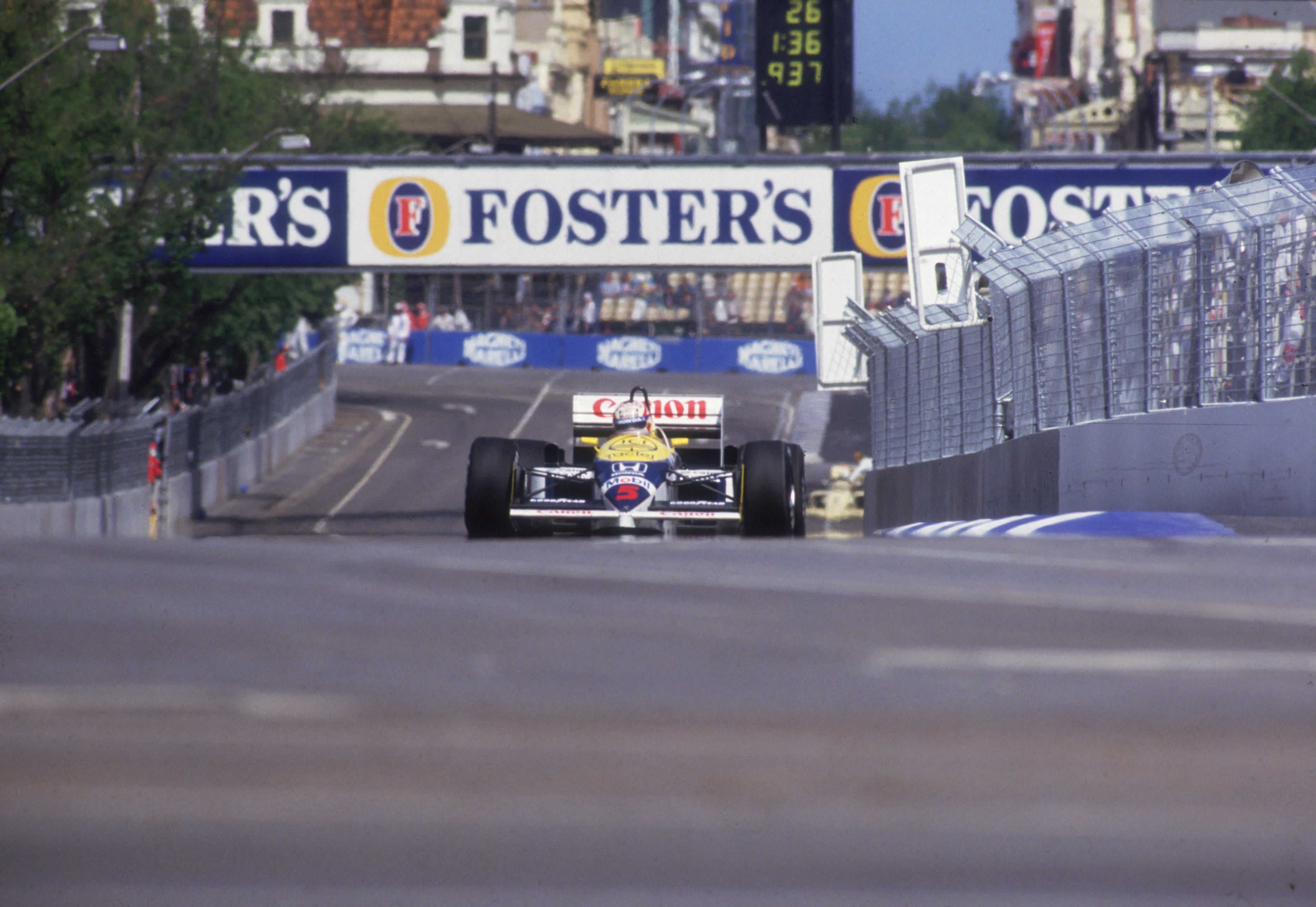 Nigel Mansell's Williams car let him down when it mattered most in 1986