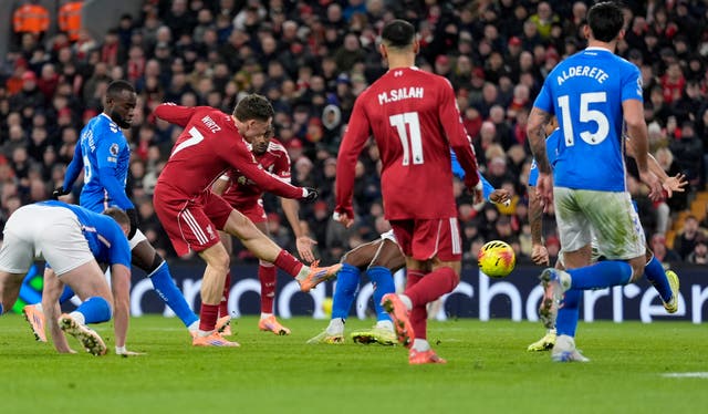 <p>Liverpool dropped more points at Anfield</p>