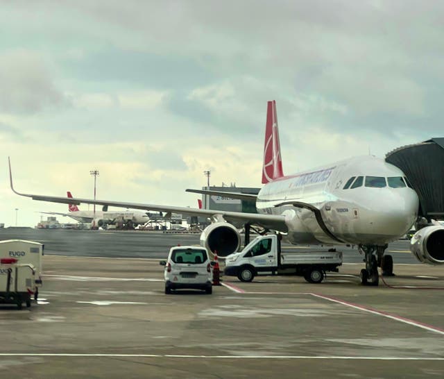 <p>Flight rules: Turkish Airlines aircraft from London Gatwick at Istanbul airport   </p>