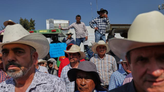 Mexico Farmers Protest