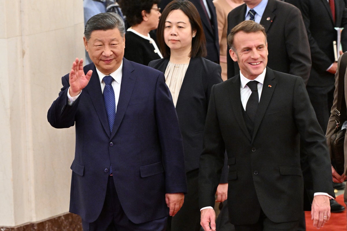 China's Xi and France's Macron pledge cooperation on global crises and trade