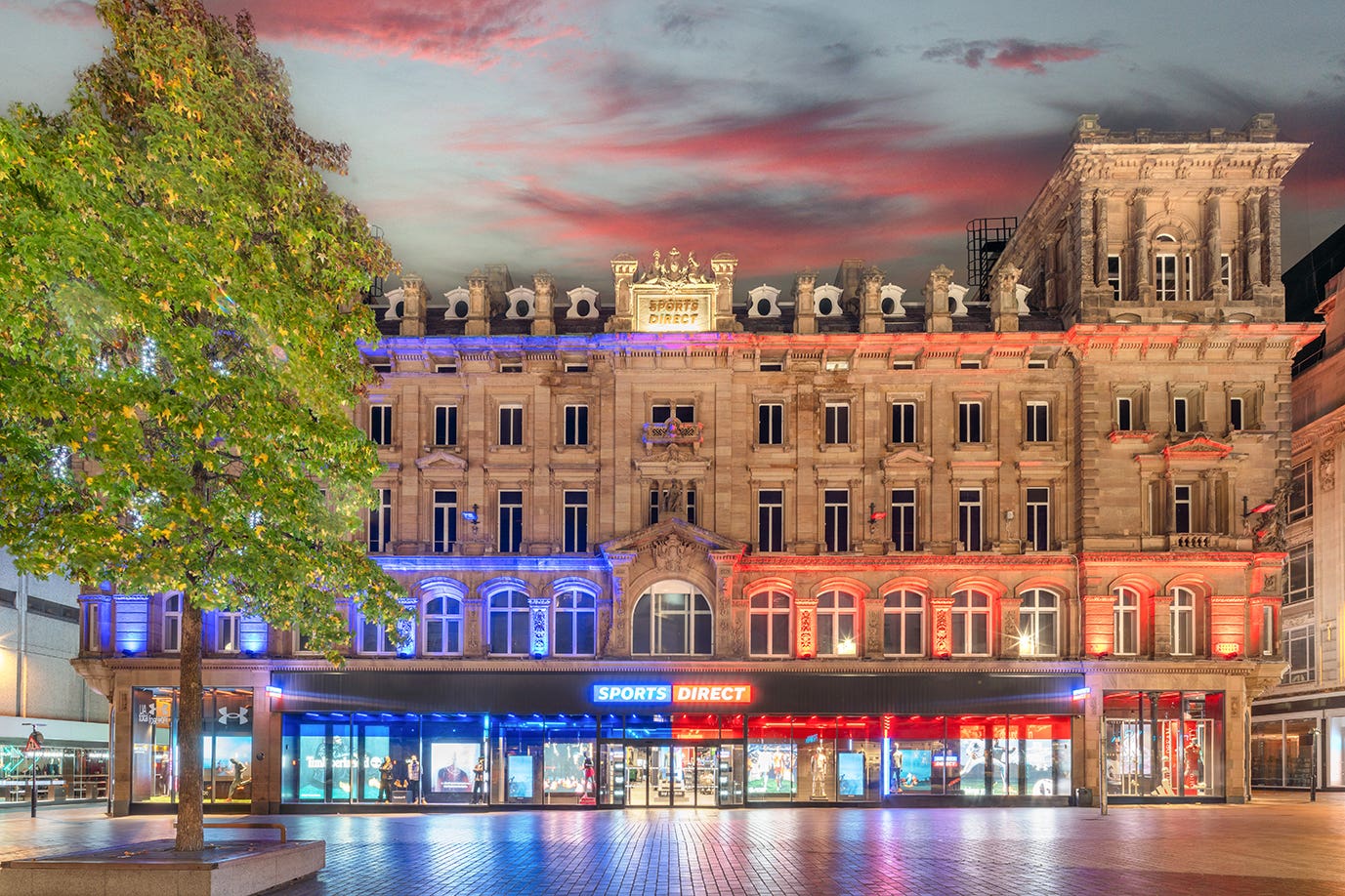 Sports Direct opened its biggest flagship store in Liverpool in October (Frasers Group/PA)