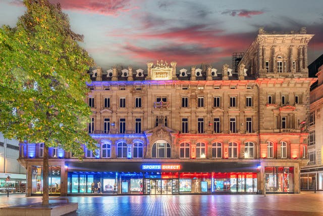 Sports Direct opened its biggest flagship store in Liverpool in October (Frasers Group/PA)