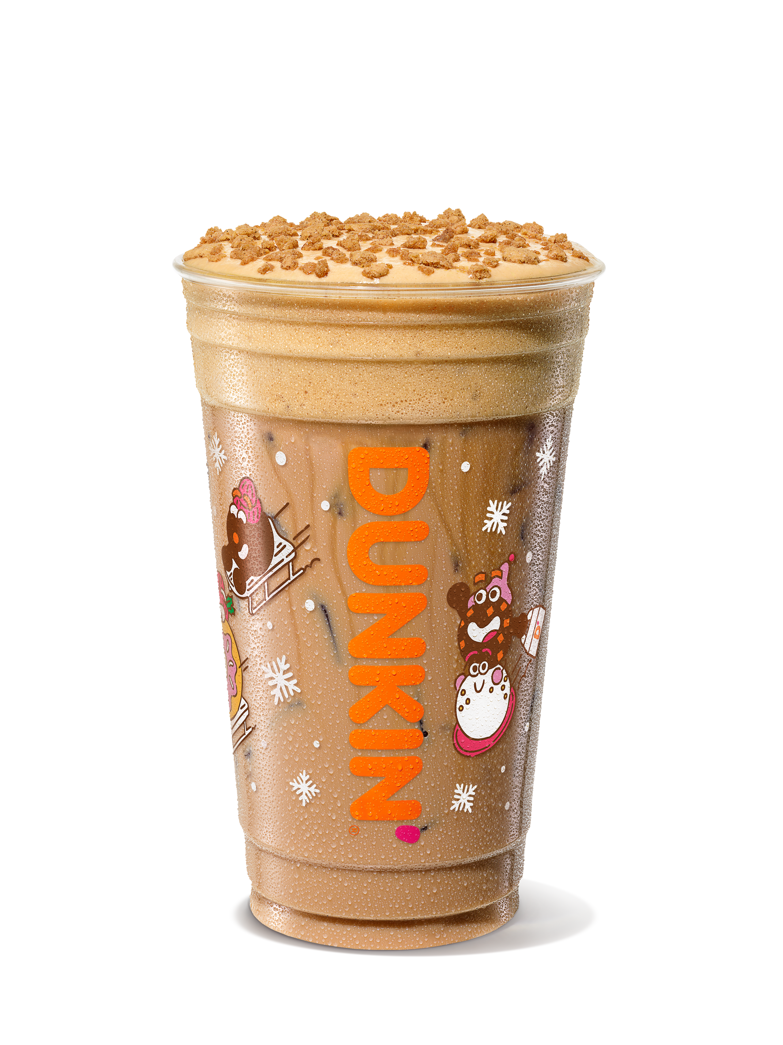 Dunkin's Cookie Butter Cloud Latte