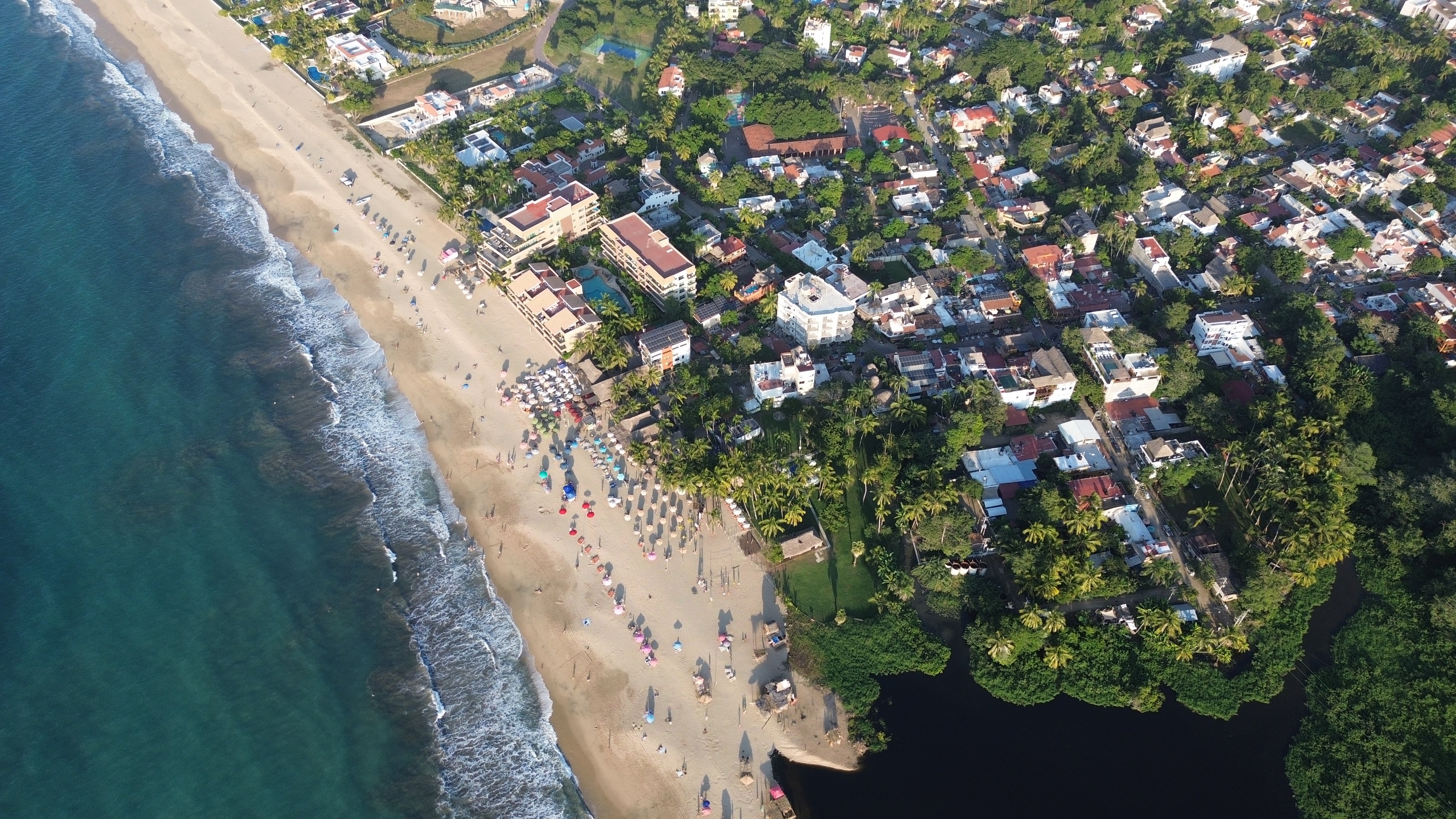 San Pancho is where you can soak up the sun without the crowds by day, then watch it disappear in near-silence at night