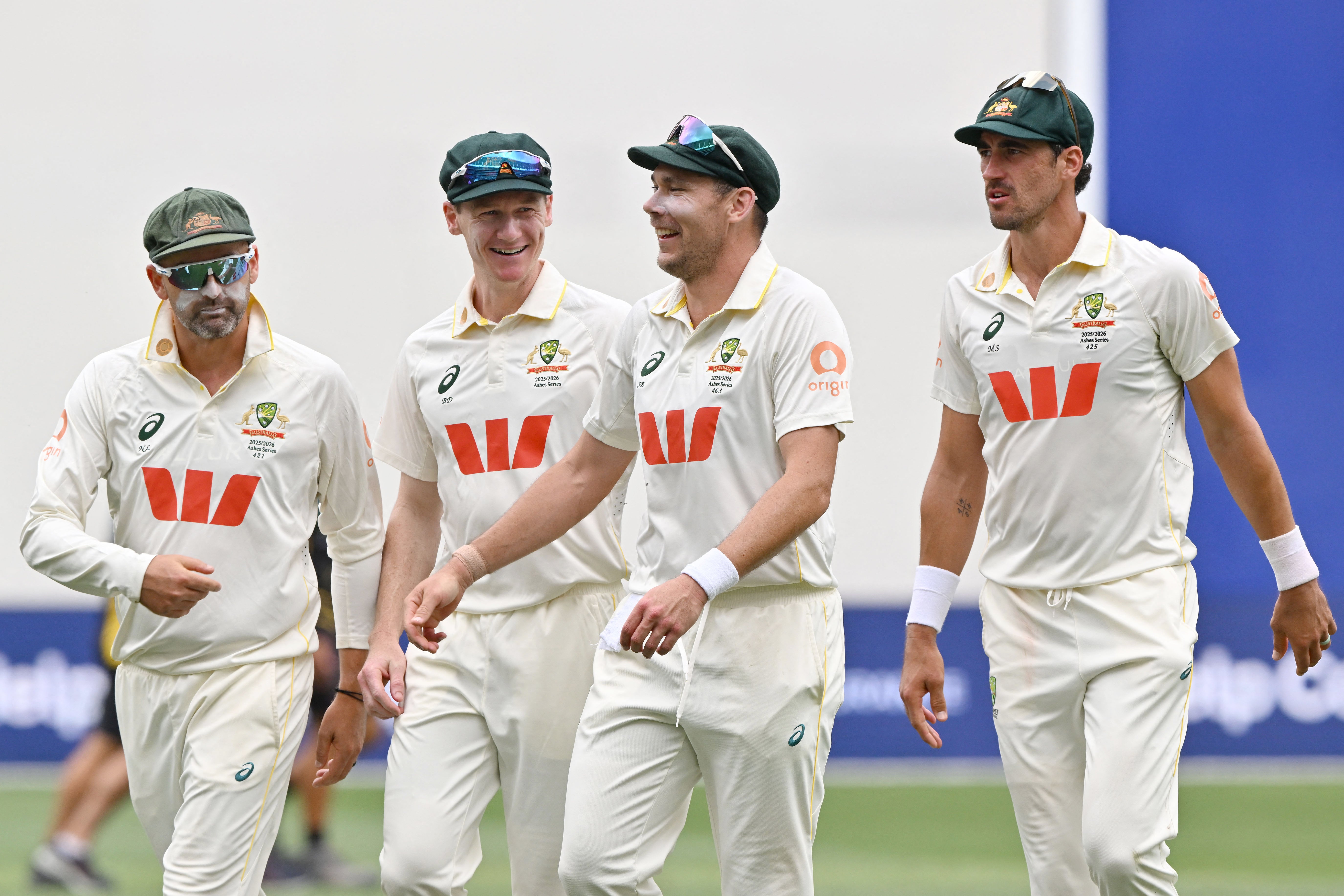 <p>Nathan Lyon (left) was furious after being left out of the second Ashes Test</p>