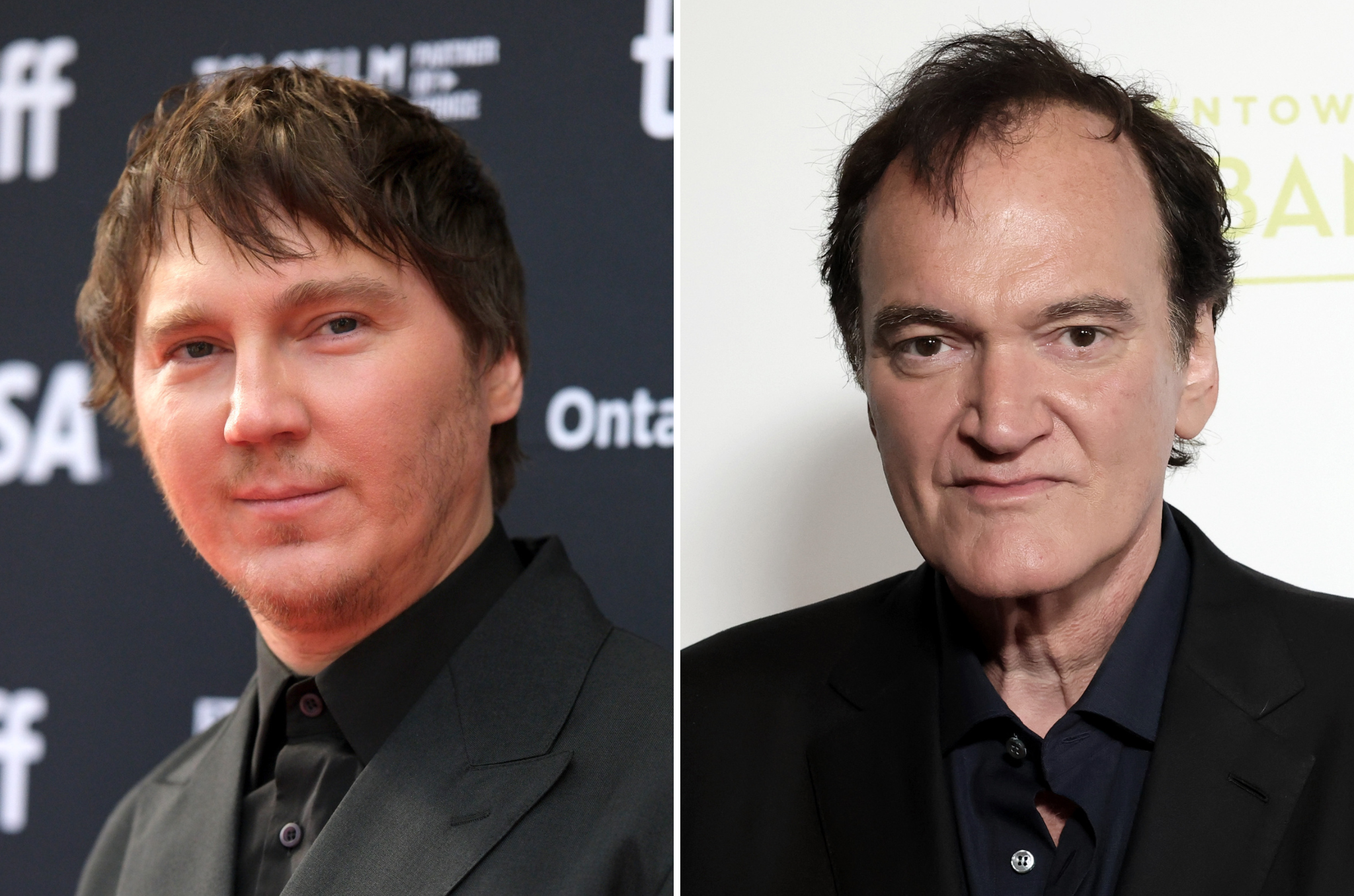 Paul Dano's (left) performance in 'There Will Be Blood' was recently slammed by Quentin Tarantino (right) as 'weak'
