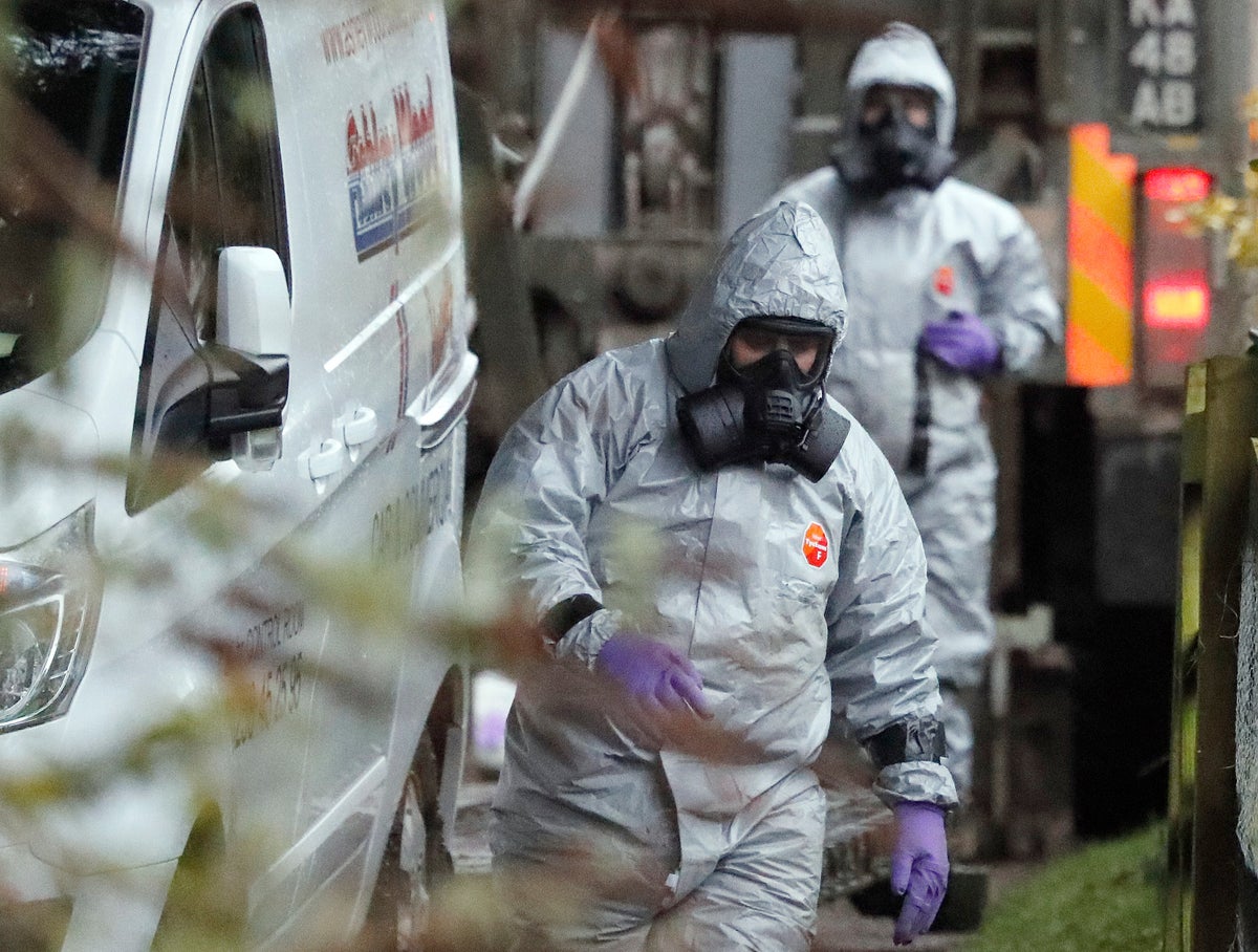Image for UK sanctions Russia’s GRU spy agency over 2018 nerve agent attack
