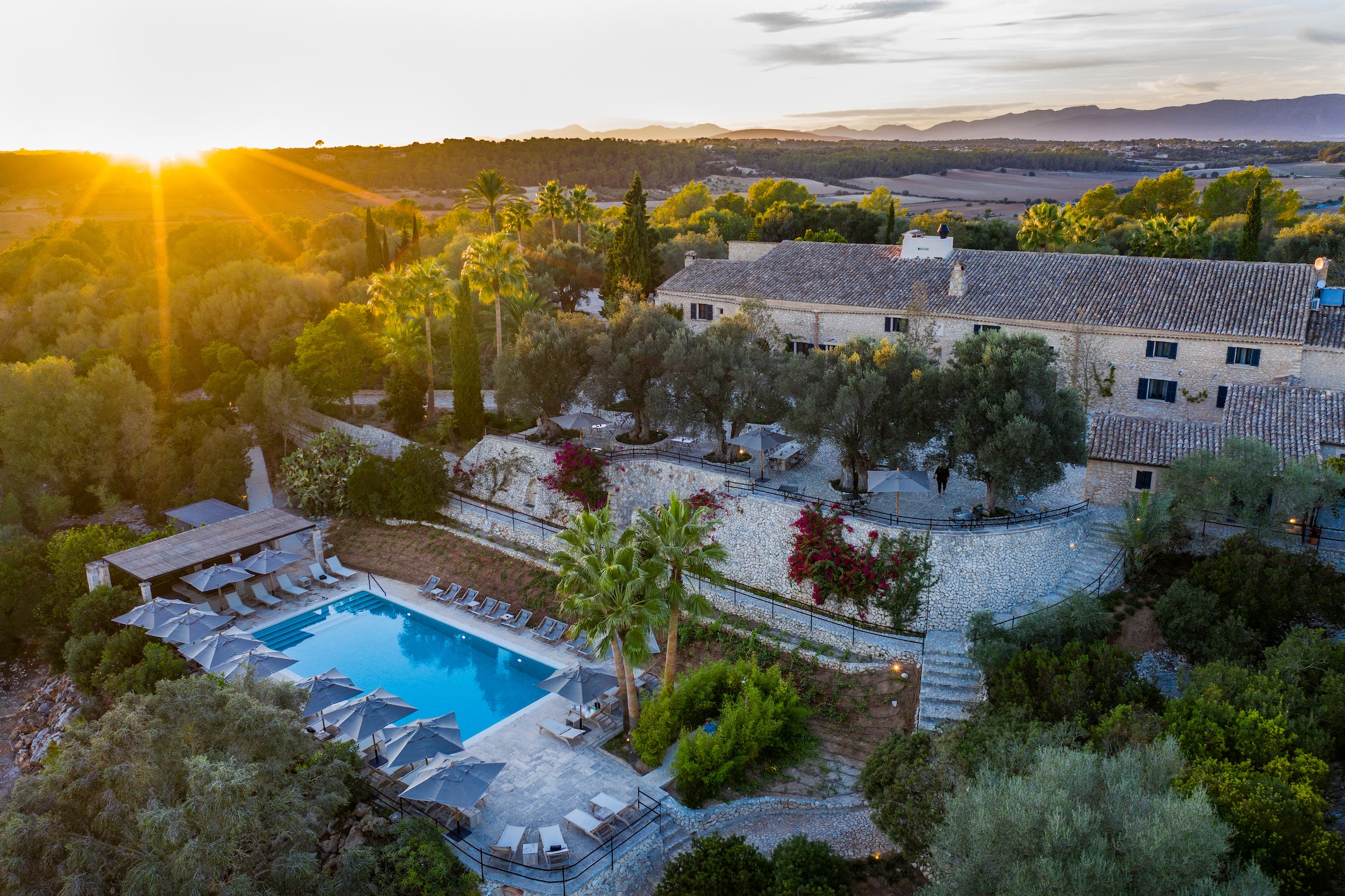 <p>Immerse yourself in the Mallorcan countryside while staying in restored estates like Fina Serena</p>