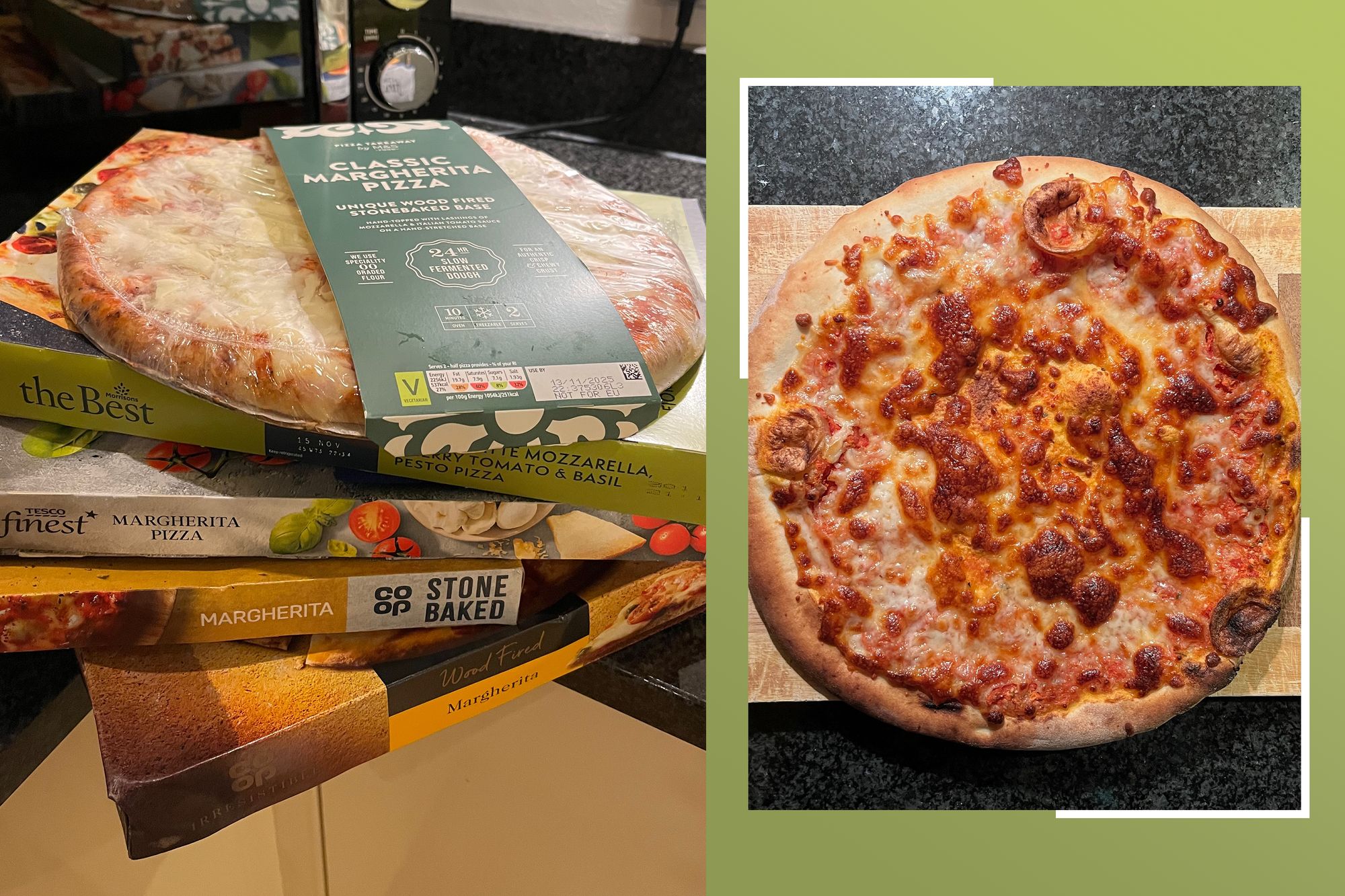 These pizzas were blind taste-tested