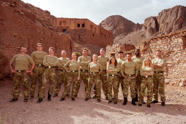 <p>Ryan Moloney, Mack Horton, Emily Seebohm, Brad Hodge, Jessika Power, Axle Whitehead, Natalie Bassingthwaighte, Graeme Swann, Dani Dyer, Jack Joseph, Cole Anderson-James, Toby Olubi, Gabby Allen and Ben Cohen appear in the new series of Celebrity SAS: Who Dares Wins</p>