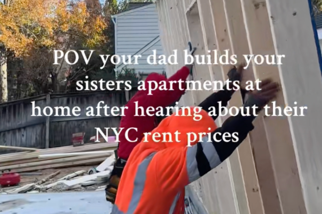 <p>Maryland father Jamal Khadar, who owns a construction company, is building his two adult daughters their own apartments at their Potomac family home after the women moved out of NYC amid soaring rent prices </p>