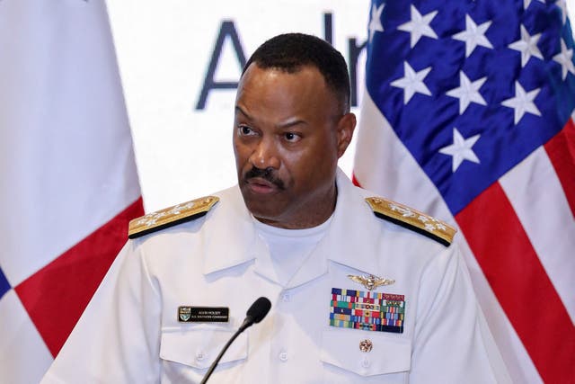 <p>The shock departure of Admiral Alvin Holsey, head of U.S. Southern Command, which oversees military operations in the Caribbean, was announced by Hegseth on Oct.16</p>