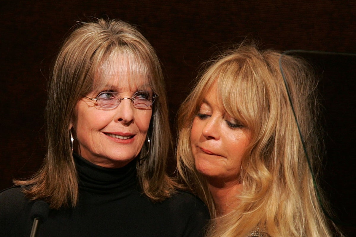 Goldie Hawn delivers tearful tribute to Diane Keaton: ‘She was like lightning in a bottle’