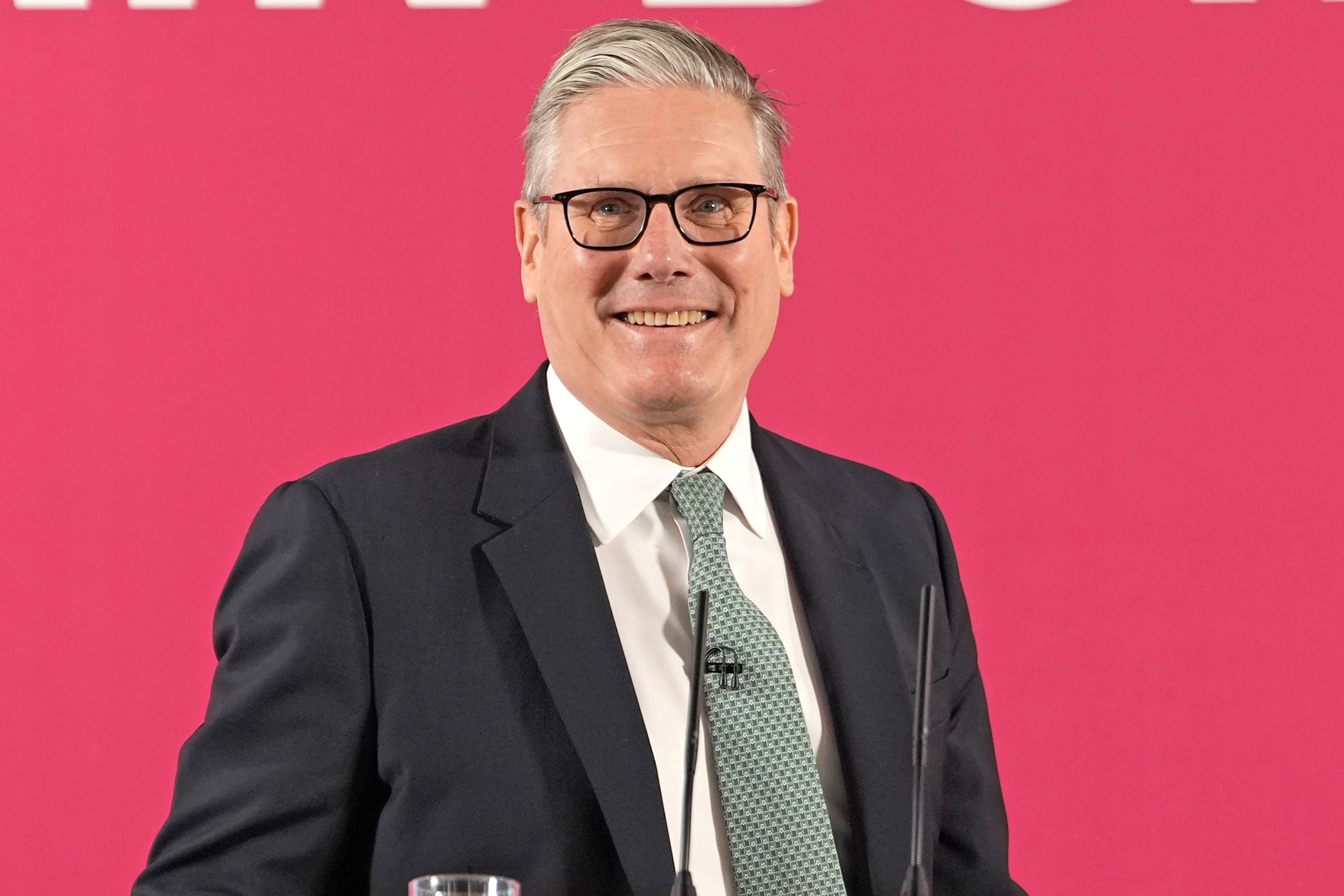 The Prime Minister spoke to Scottish Labour members and donors on Thursday night (Gareth Fuller/PA)