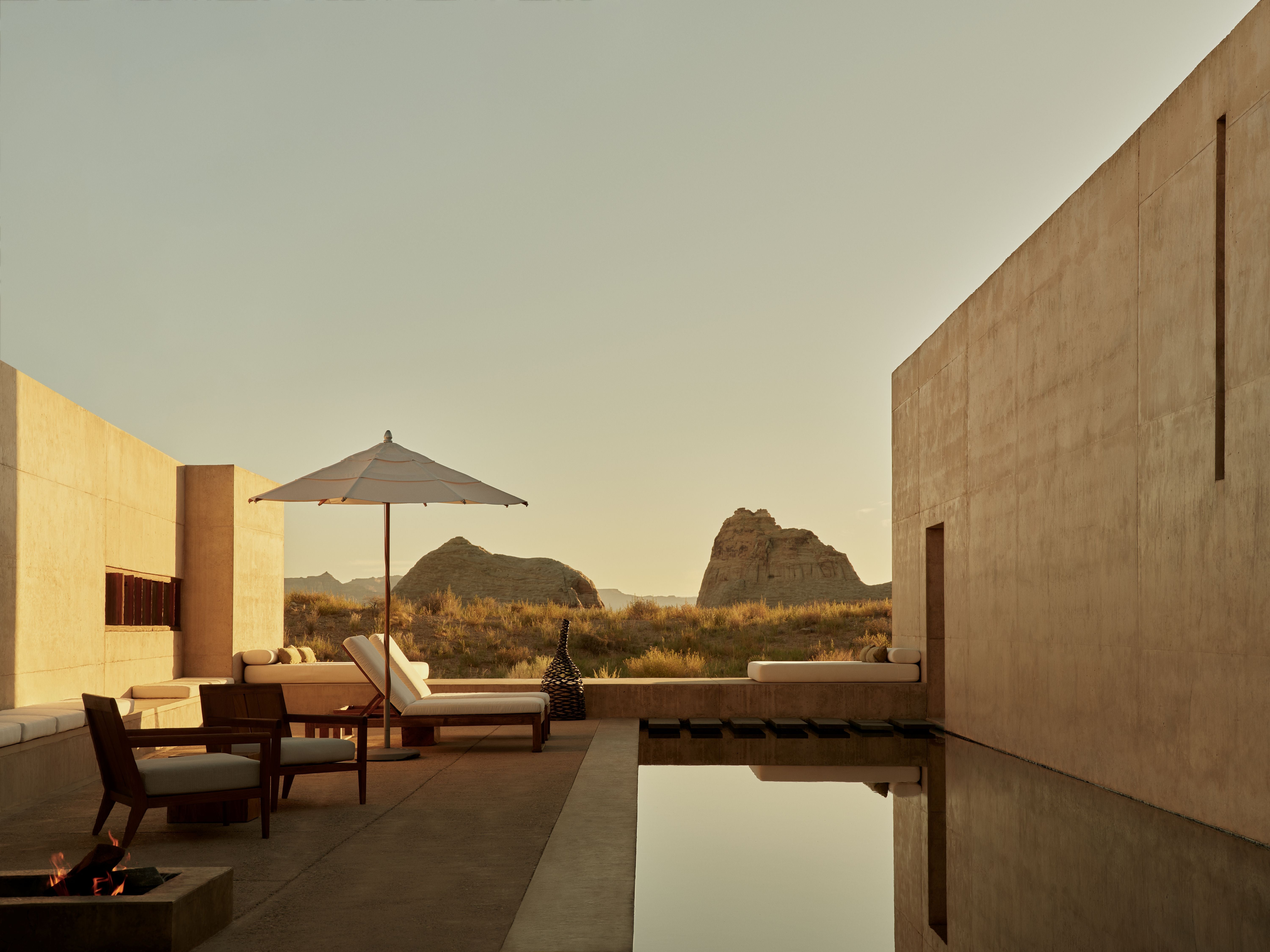 Amangiri is an oasis of hyper-luxury in an otherworldly desert landscape