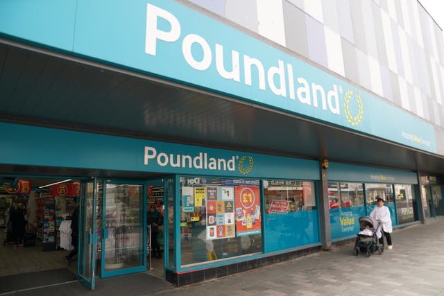 <p>Poundland expects to have reduced from around 800 stores to between 650 and 700 once the process is complete (Owen Humphreys/PA)</p>