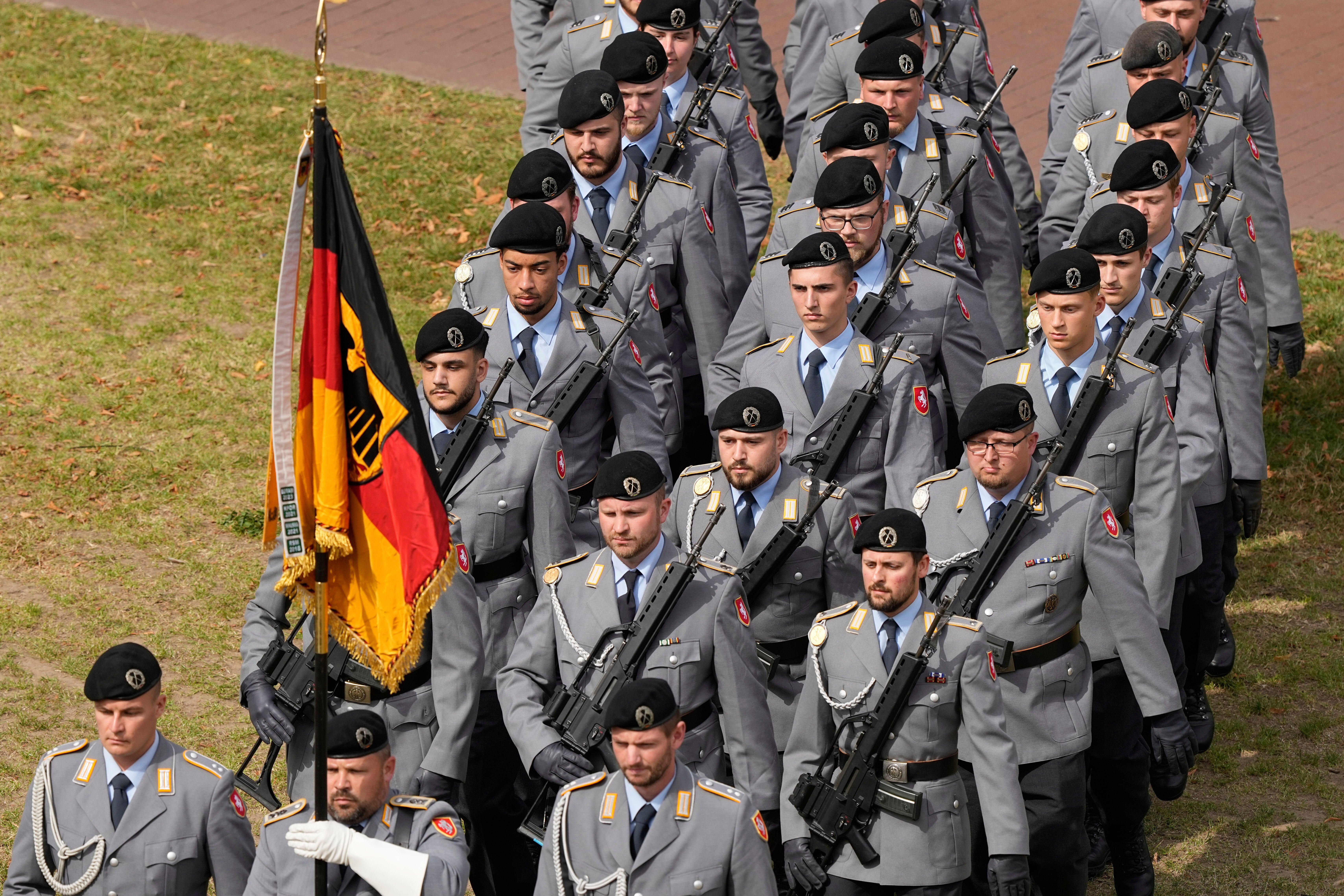 <p>Germany has voted to bring back voluntary military service </p>