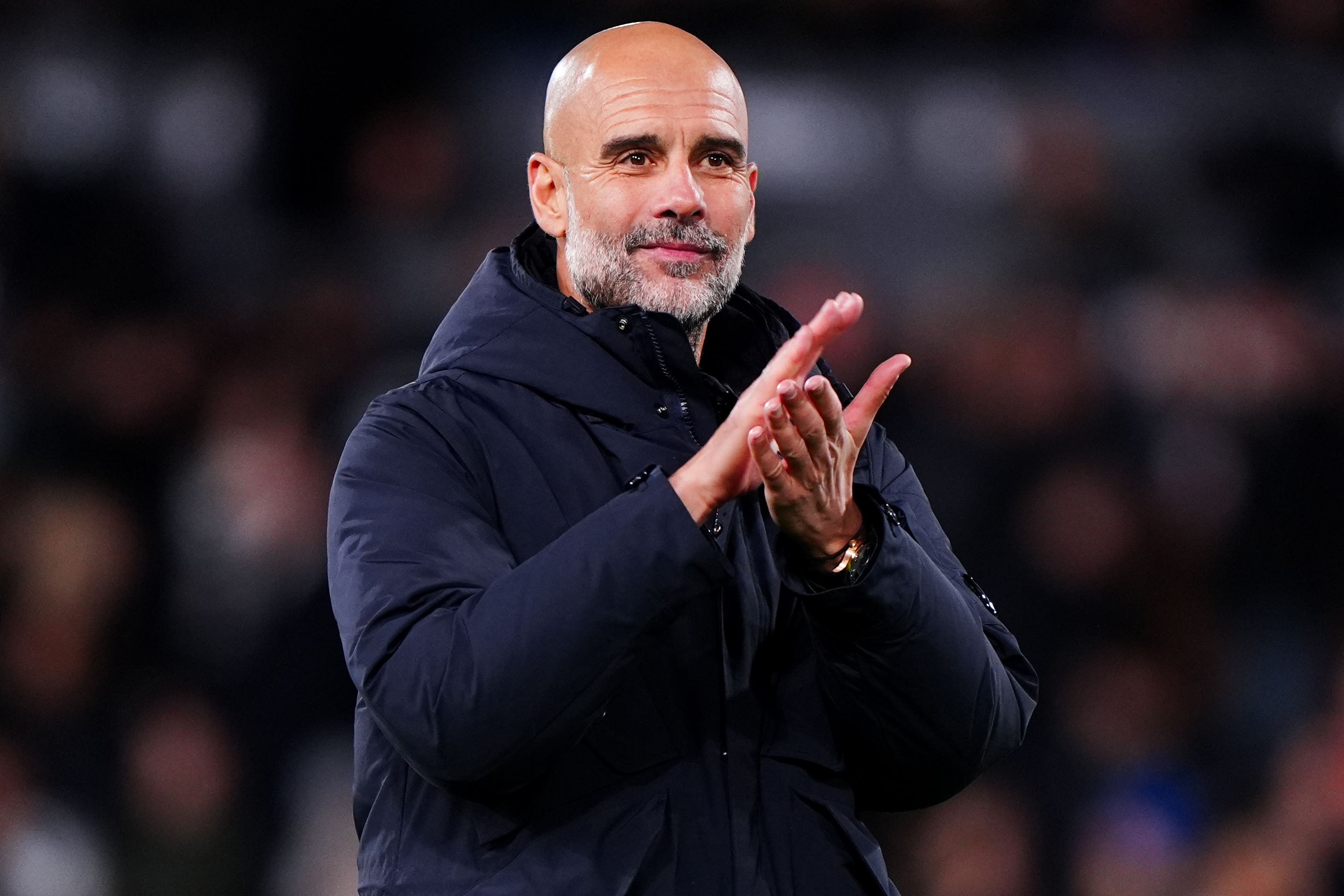 Pep Guardiola wants City to forget about the Fulham game (Bradley Collyer/PA)