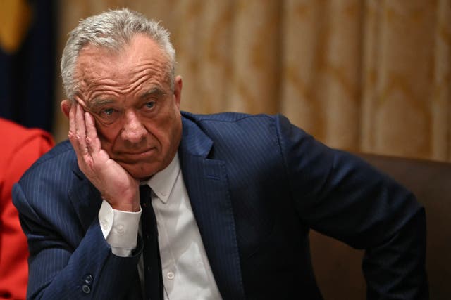 <p>Kennedy previously founded the anti-vaccine group Children's Health Defense before heading the U.S. Department of Health and Human Services</p>