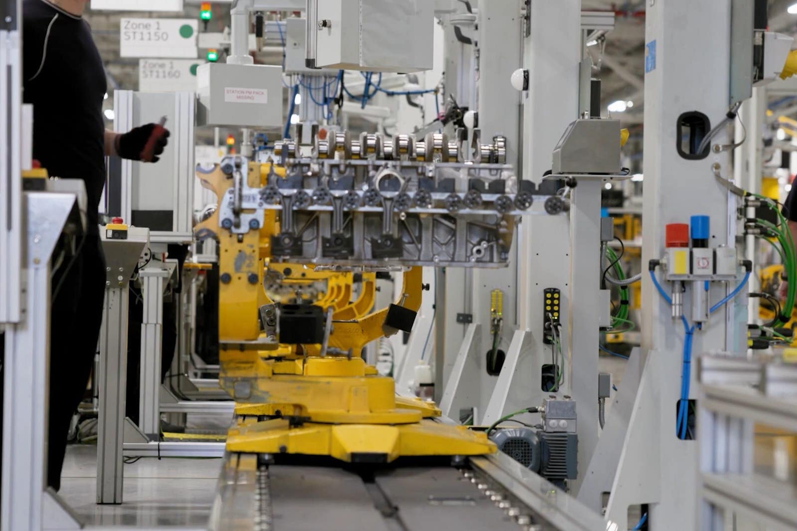 A manufacturing rebound led by Jaguar Land Rover recovery could deliver a lift to economic growth in October (Jaguar Land Rover/PA)