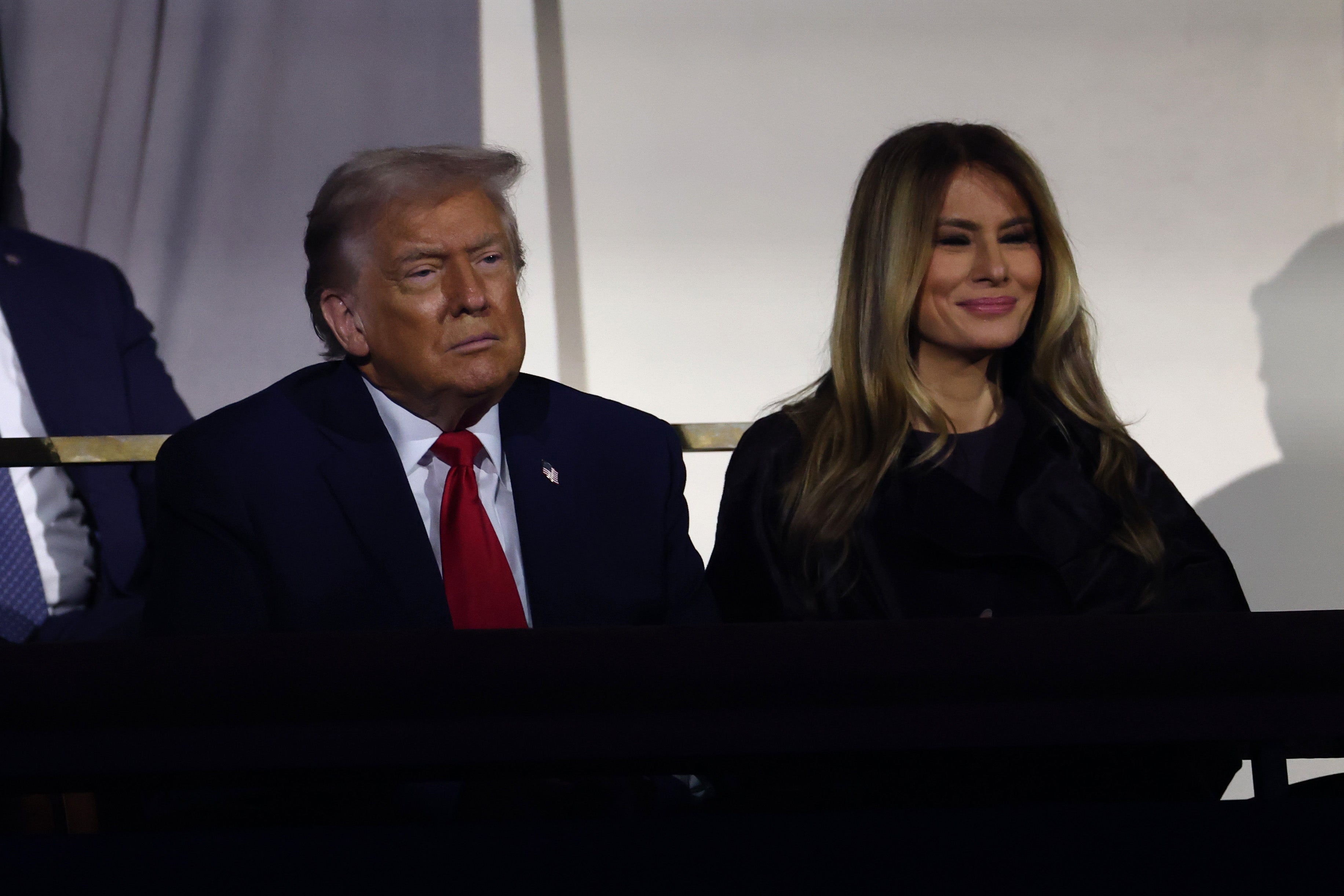 <p>President Donald Trump and U.S. First Lady Melania Trump attend the FIFA World Cup 2026 Official Draw at John F. Kennedy Center for the Performing Arts on December 05, 2025 in Washington, DC</p>