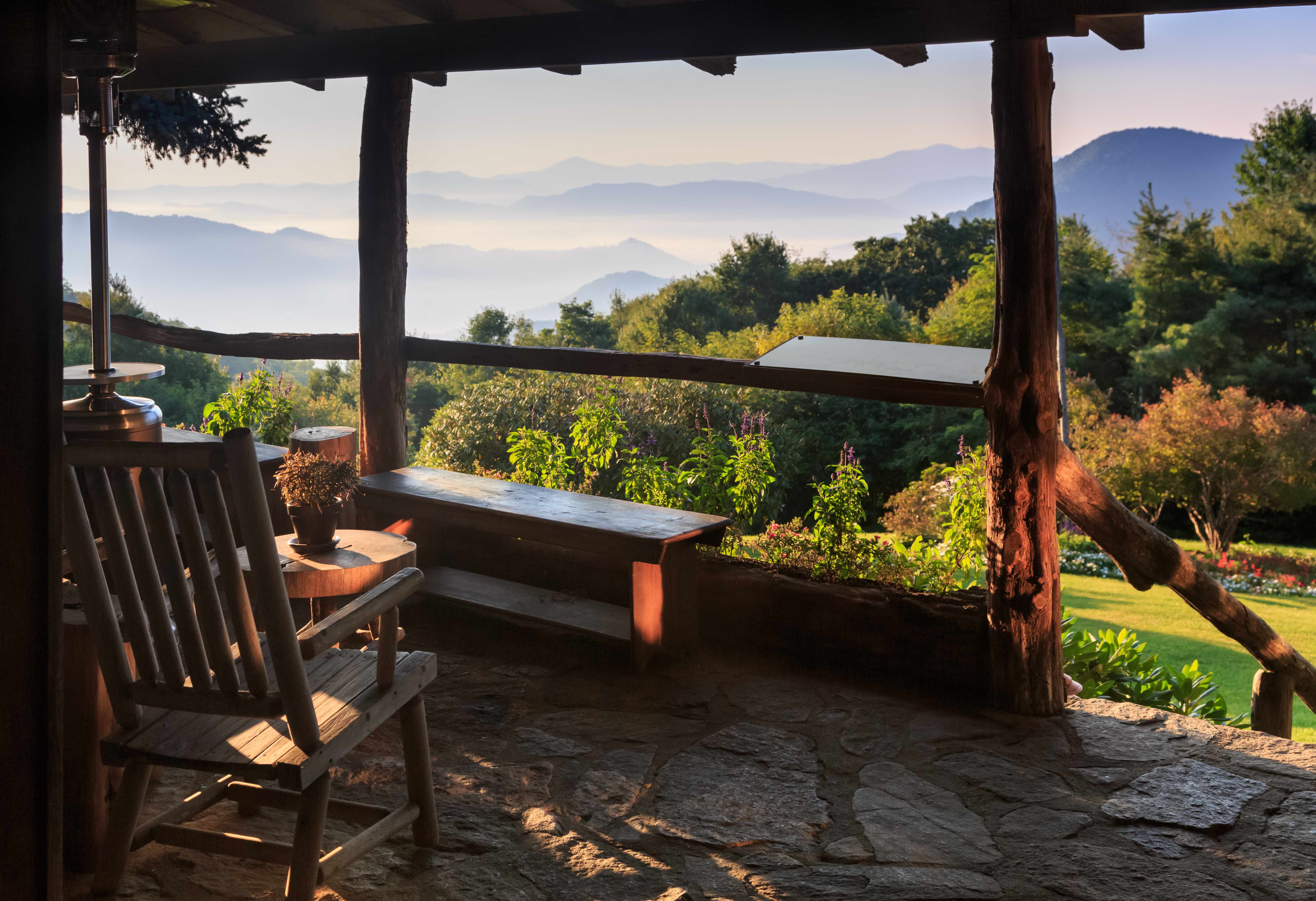 The Swag offers incredible views of the Great Smoky Mountains National Park